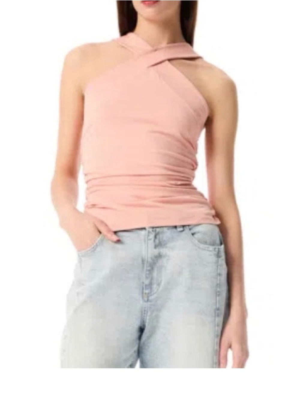 Robert Rodriguez Ondea Shirred Crossover Tank size S